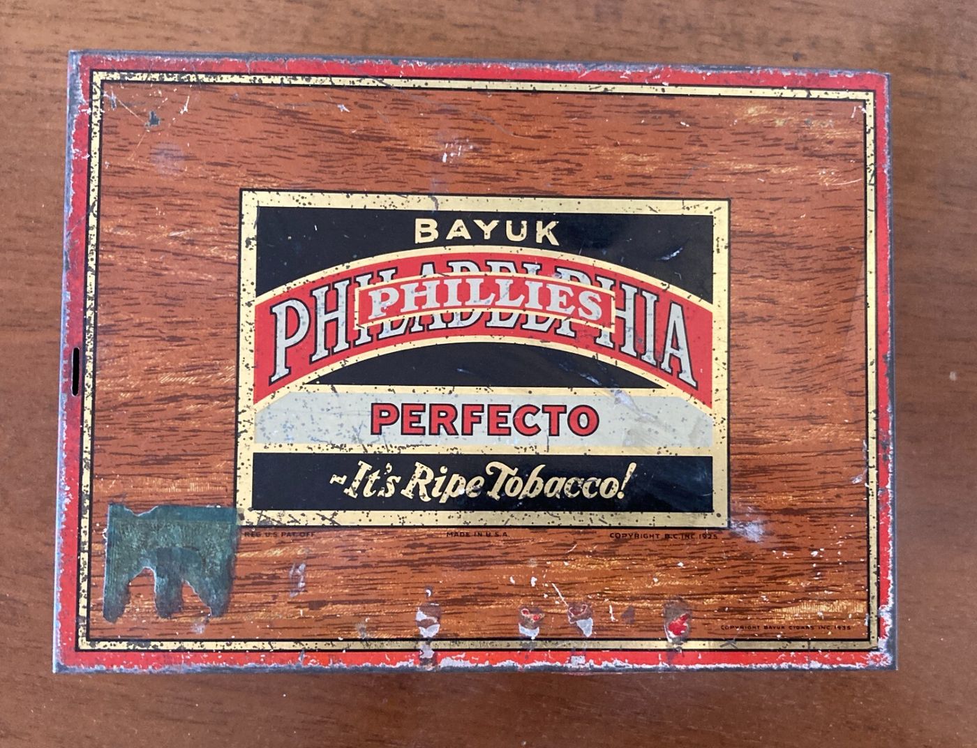 Scatola Pubblicitaria Bayuc Phillies Philadelphia