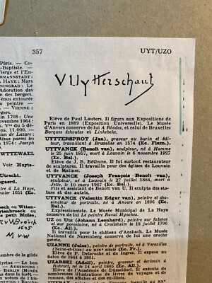 Victor Uytterschaut: Veduta Di Mont Dore In Alvernia, Acquerello