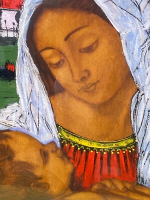 Michele Lapesara, Veduta Di Venezia Con La Madonna Della Salute