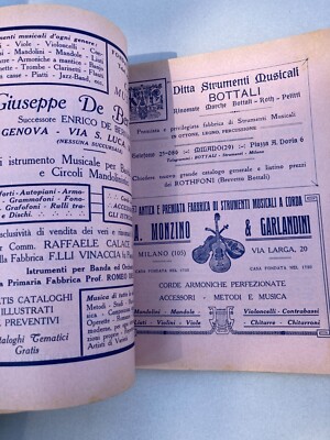Annuario Musicale Italiano 1928: Repertorio Bibliografico E Pubblicitario