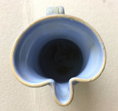 Abruzzo: Boccale Da Vino In Ceramica Maiolicata Decorativa