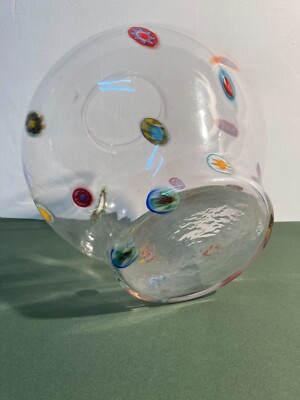Vetri Artistici: Decorativo Vaso Con Murrine Di Grandi Dimensioni