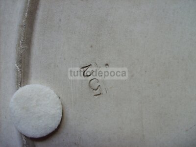 Carlo Striccoli, Ritratto Di Gentildonna Su Piatto In Ceramica