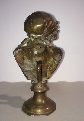 Arte Scultura Napoletana, Figura Popolare, Testina Di Giovane Donna, Decorativa