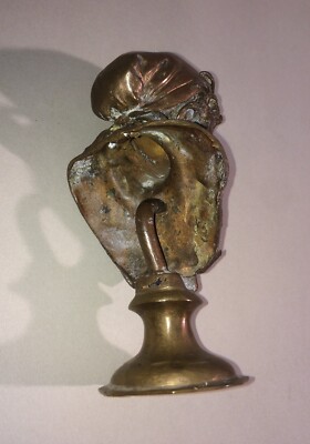 Arte Scultura Napoletana, Figura Popolare, Testina Di Giovane Donna, Decorativa