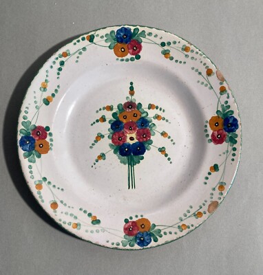 Piatto In Ceramica Decorata d'Emilio Palena, Abruzzo
