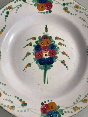 Piatto In Ceramica Decorata d'Emilio Palena, Abruzzo