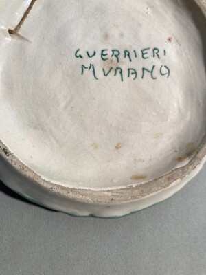 Ceramica Figurata Murano Guerrieri Madonna Con Bambino