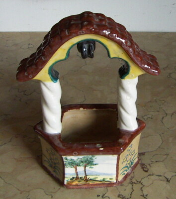 Abruzzo: Ceramica Decorativa Da Collezione Con Paesaggi Dipinti E Motivi Floreali