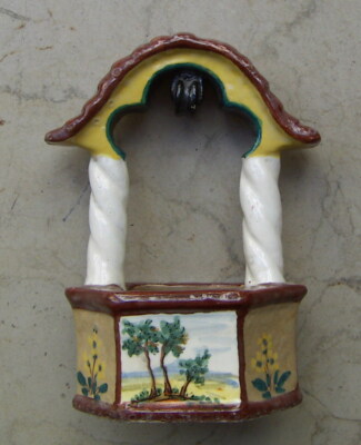 Abruzzo: Ceramica Decorativa Da Collezione Con Paesaggi Dipinti E Motivi Floreali