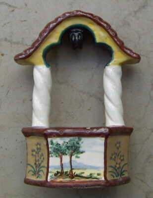 Abruzzo: Ceramica Decorativa Da Collezione Con Paesaggi Dipinti E Motivi Floreali