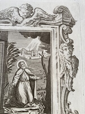 Campania, Irpinia, Ariano: Antica Stampa Popolare Devozionale Di Sant'Ottone, Tommaso Palumbo
