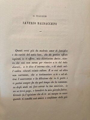 Abruzzo, Paganica: Novella Abruzzese Di Emidio Cappelli, Rara Antica Edizione Illustrata, 1857