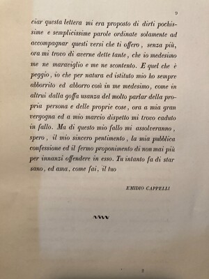 Abruzzo, Paganica: Novella Abruzzese Di Emidio Cappelli, Rara Antica Edizione Illustrata, 1857