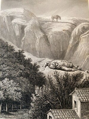 Abruzzo, Paganica: Novella Abruzzese Di Emidio Cappelli, Rara Antica Edizione Illustrata, 1857