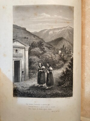 Abruzzo, Paganica: Novella Abruzzese Di Emidio Cappelli, Rara Antica Edizione Illustrata, 1857