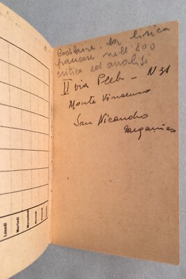 Calendario Studentesco, Università Cattolica Del Sacro Cuore, Milano, 1942 1943