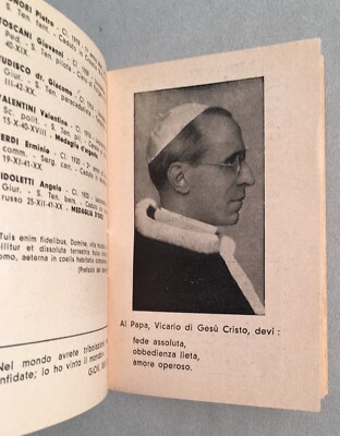 Calendario Studentesco, Università Cattolica Del Sacro Cuore, Milano, 1942 1943