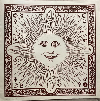 Grafica Artistica, Simbologia Astrologica: Il Sole Di Piero Antinori (1981)