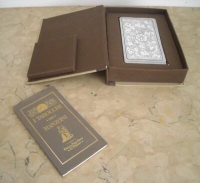 Giochi: Carte Da Gioco Illustrate, Tarocchi Del Manzoni