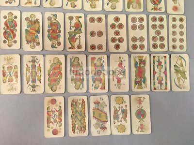 Giochi, Cartomanzia E Predizione: Antiche Carte Da Gioco Illustrate, Tarocchi