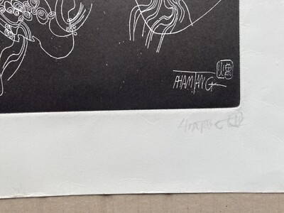 Arte Contemporanea: Grafica Suggestiva Di Artista Orientale O Asiatico