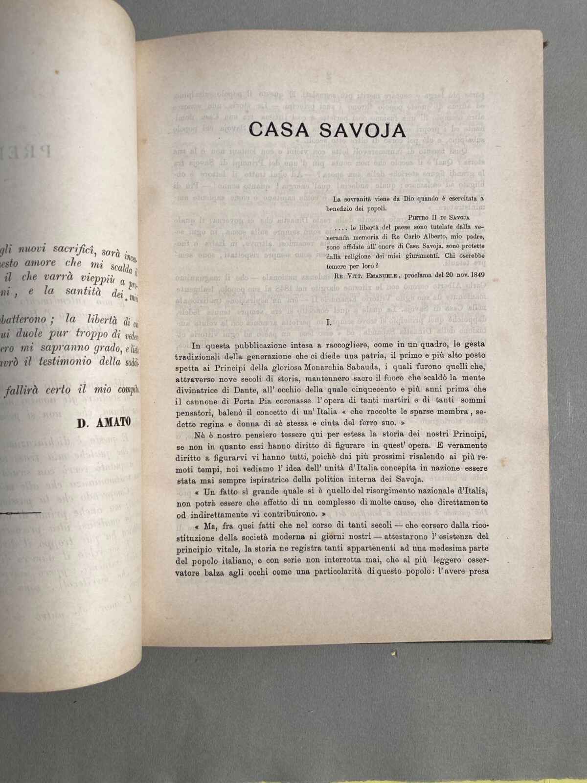 Profili Biografici: Biografie Di Politici, Letterati, Artisti E Casa Savoia