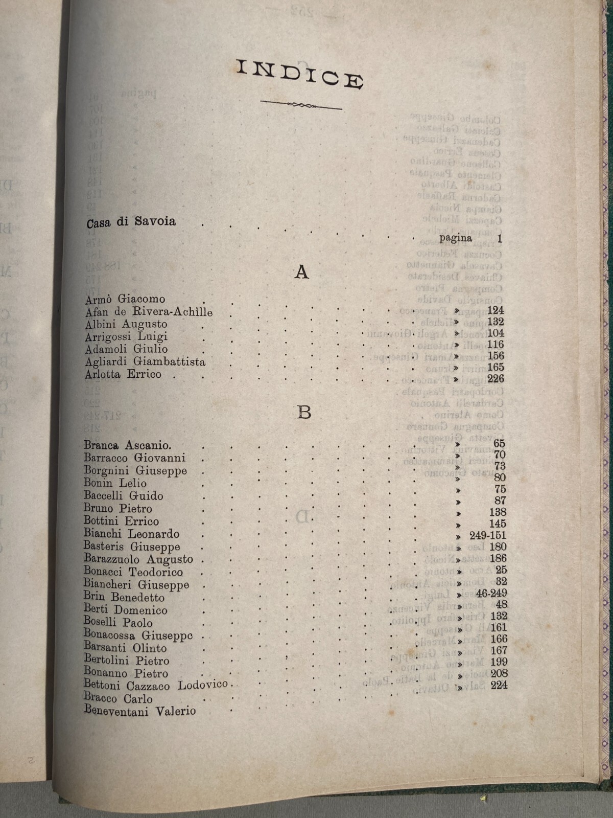 Profili Biografici: Biografie Di Politici, Letterati, Artisti E Casa Savoia