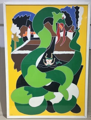 Arte Moderna e Contemporanea Artista Nespolo Grafica Araldica Milano