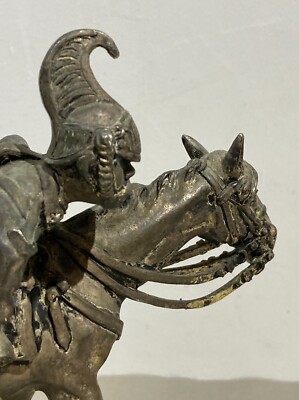 Militaria: Cavalleggero (soldato A Cavallo), Scultura Da Collezione GTB