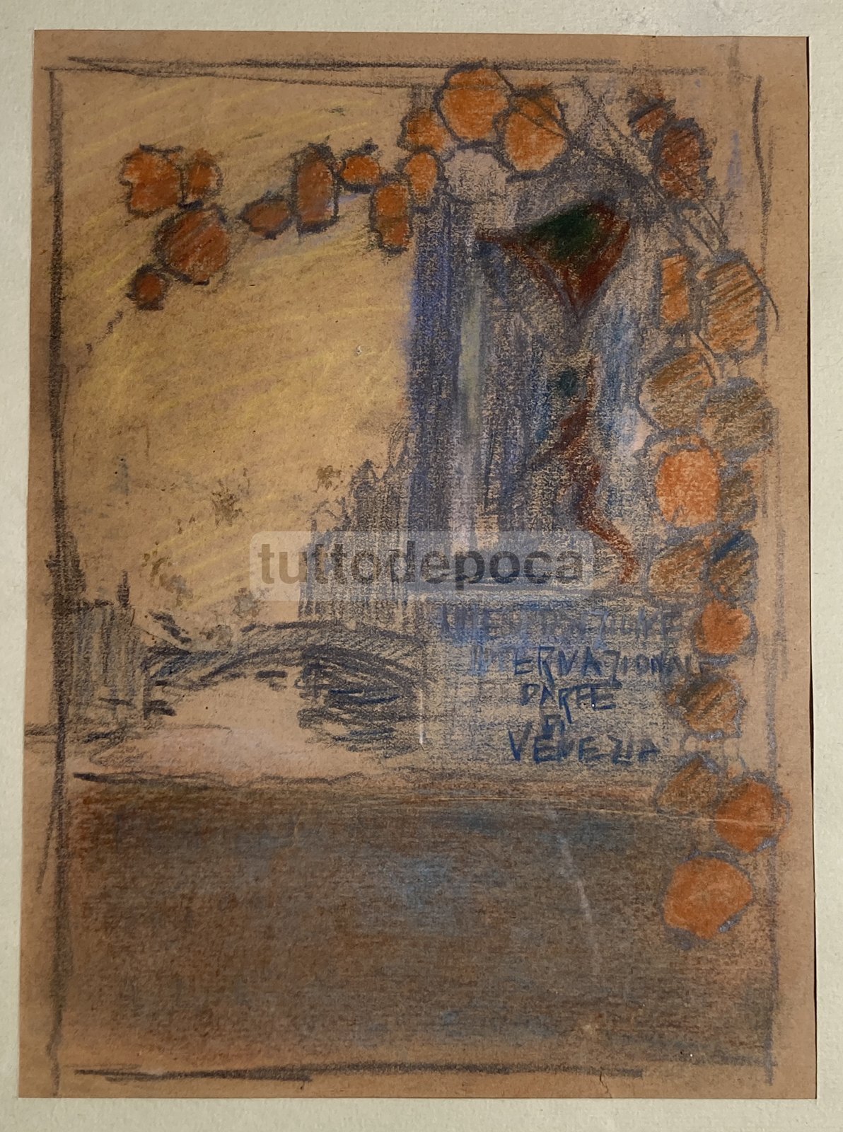Arte, Esposizione Veneziana: Bozzetto Pubblicitario Decorativo