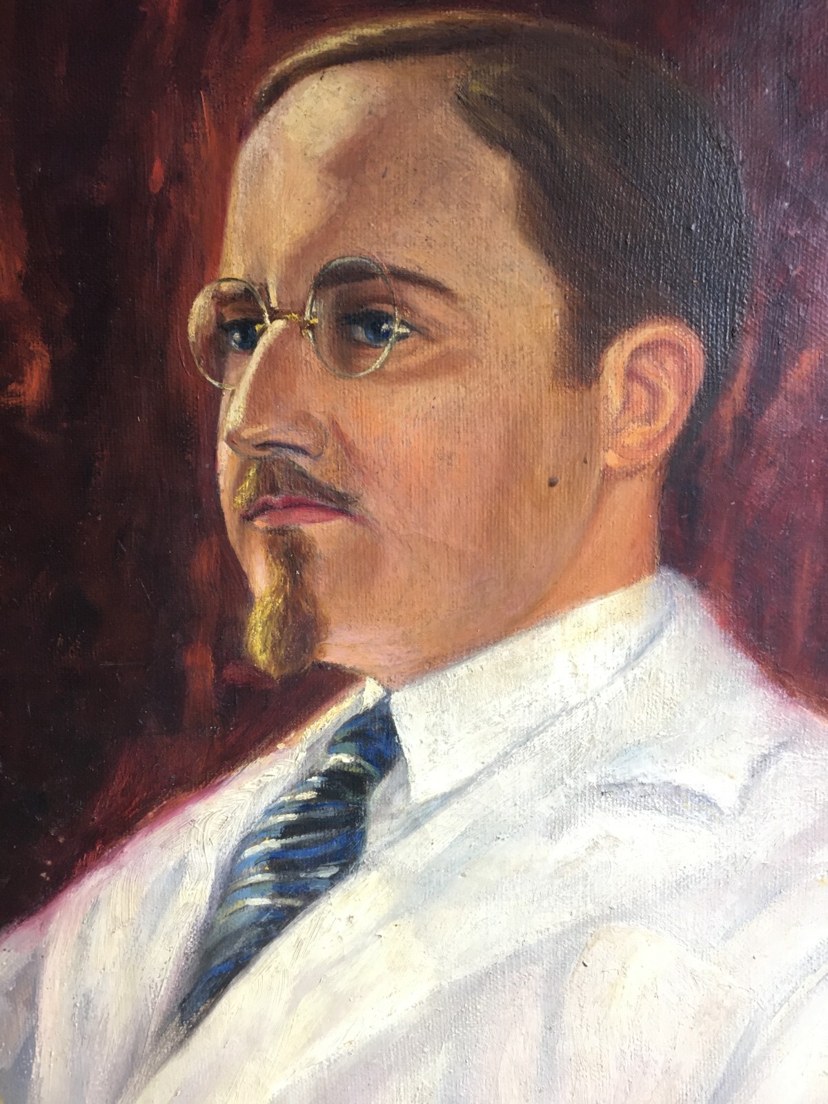 Arte Del '900   Ant. F. Caporusso   Ritratto Di Medico   1933