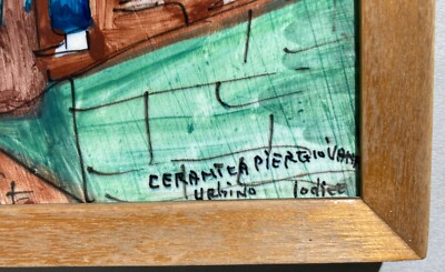 Arte Devozionale: Crocifissione In Ceramica Di Urbino, Iodice Per Piergiovanni