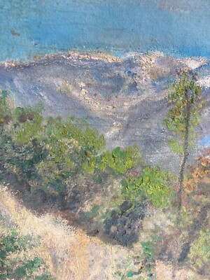 Paesaggio Montano Bucolico Con Pastorella E Pecore, Giuseppe Zancolli, XX Secolo