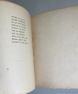 Militaria   Grande Guerra   Coselschi   Poema Del Soldato Ignoto   1925