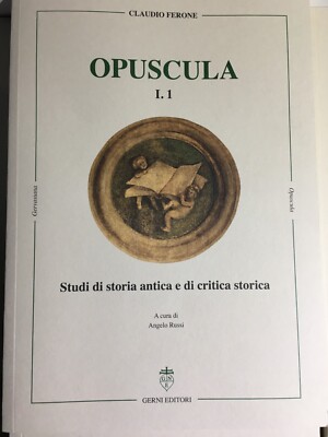 Storia Antica, Critica, Militaria, Marineria, Campania E Antichità Classiche   Claudio Ferone