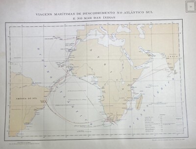 Geografia, Viaggi Ed Esplorazioni: De Gama, Vespucci, Almeida, Albuquerque   Cartografia