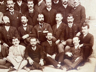Fotografie Storiche E Da Collezione: Napoli, Fotografo Montabone, Gruppo Di Baffuti