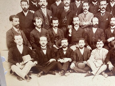Fotografie Storiche E Da Collezione: Napoli, Fotografo Montabone, Gruppo Di Baffuti