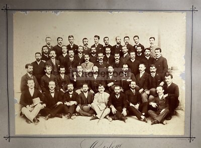 Fotografie Storiche E Da Collezione: Napoli, Fotografo Montabone, Gruppo Di Baffuti