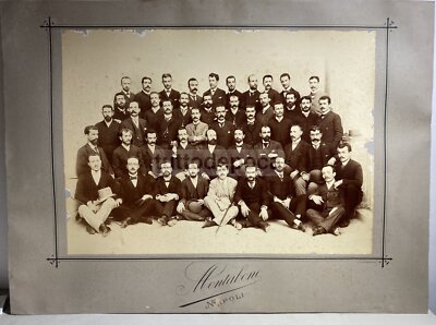 Fotografie Storiche E Da Collezione: Napoli, Fotografo Montabone, Gruppo Di Baffuti
