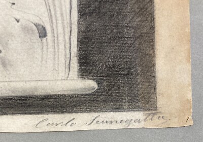 Arte, Architettura, Antico Disegno: Studio Per Un Capitello Dell'Artista Scanagatta