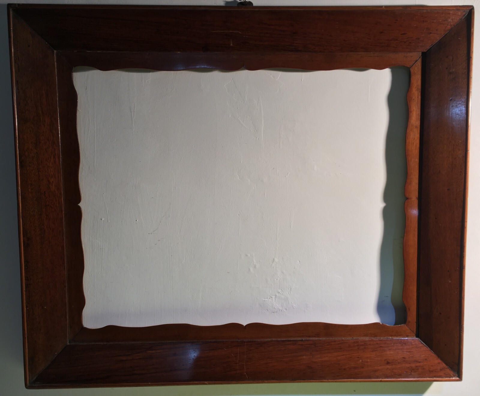Grande Cornice Decorativa In Legno Della Metà Del XIX Secolo