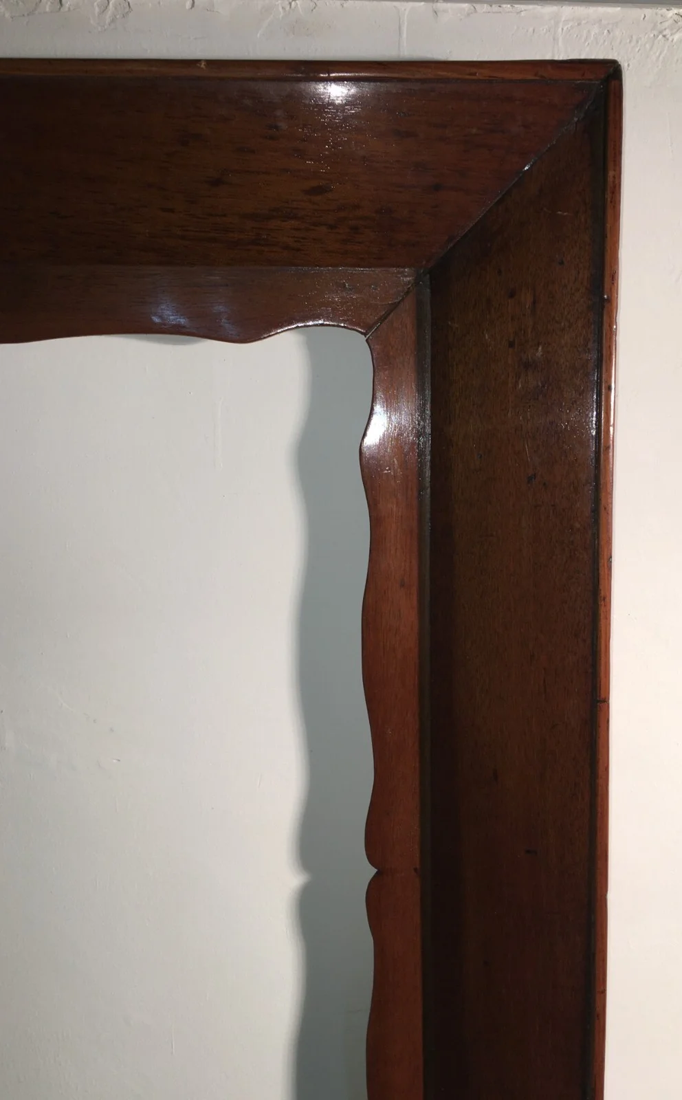 Large Decorative Wood Frame from the Mid-19th Century