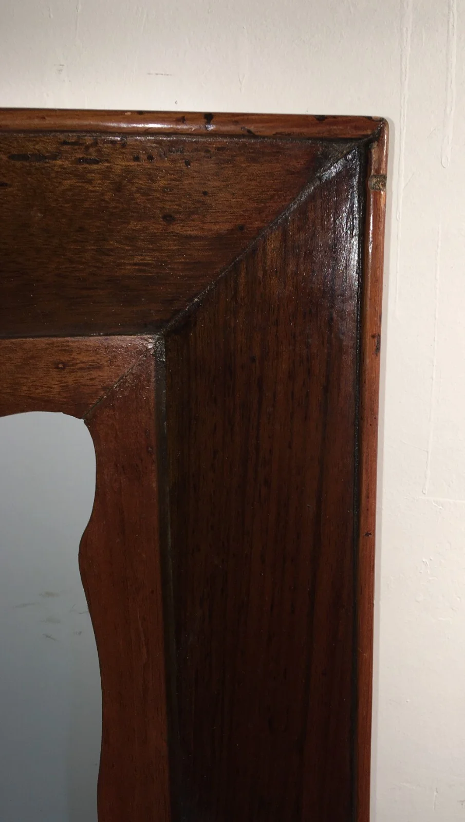 Large Decorative Wood Frame from the Mid-19th Century