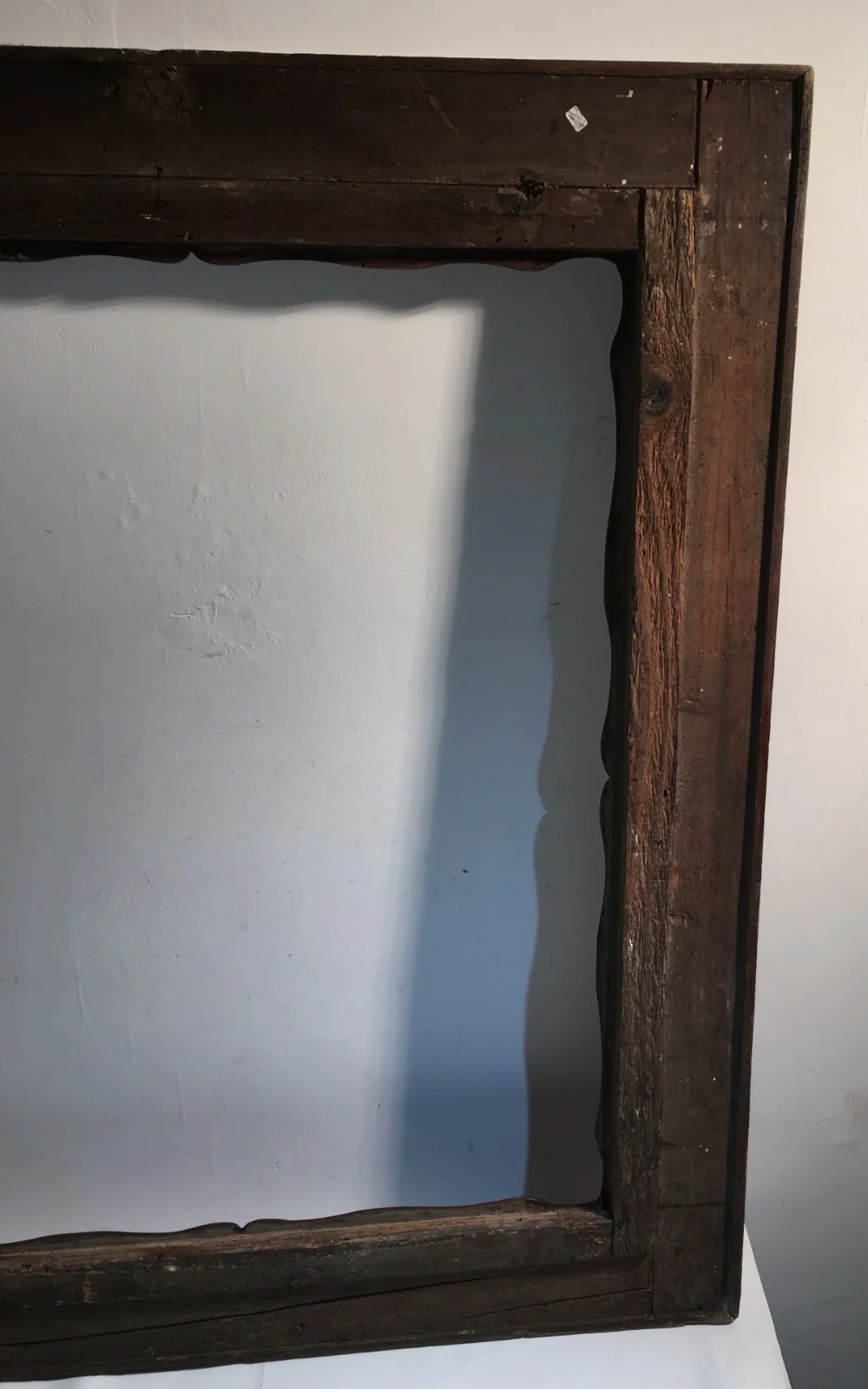 Large Decorative Wood Frame from the Mid-19th Century