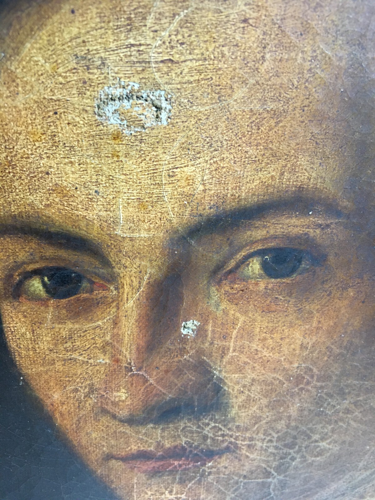 Ritratto Di Personaggio Pugliese, Artista Dell'800, Napoli, De Gregorio   Parisi