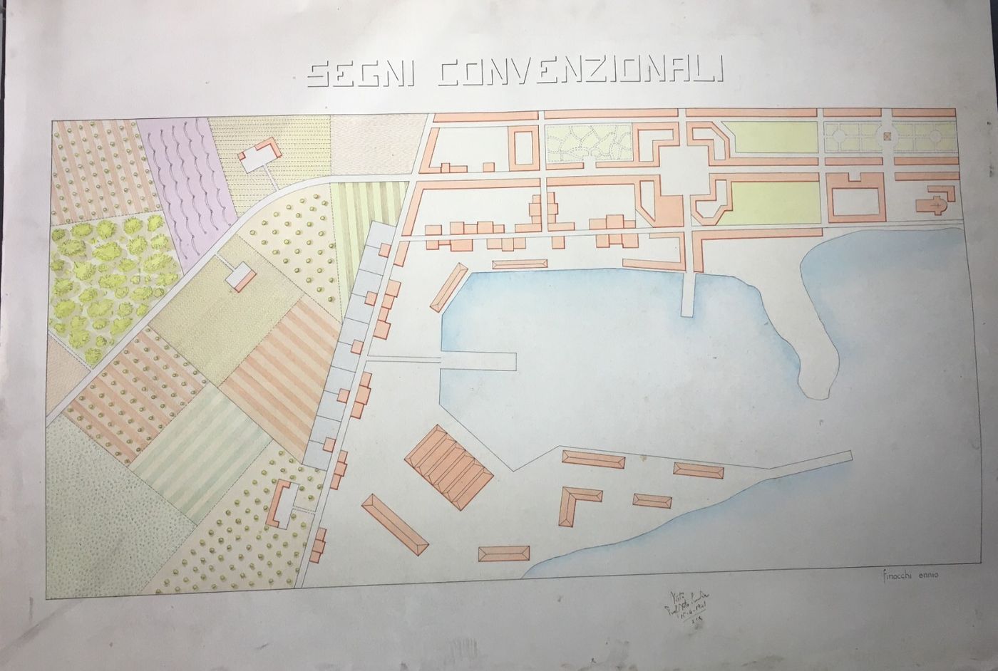 Disegno Tecnico Topografico (1941)   Ennio Finocchi