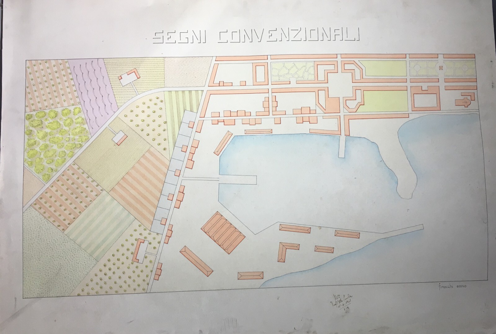 Disegno Tecnico Topografico (1941)   Ennio Finocchi