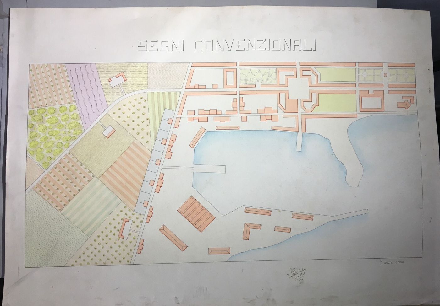 Disegno Tecnico Topografico (1941)   Ennio Finocchi